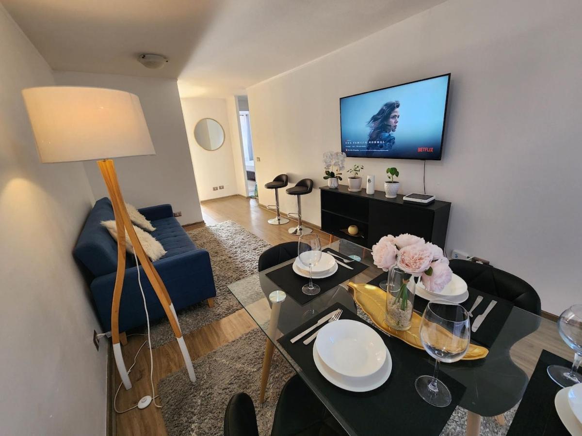 Apartamento Amplio Y Dpto Full Equipado Santiago